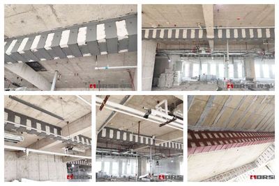 粘貼鋼板加固施工工法_混凝土梁
